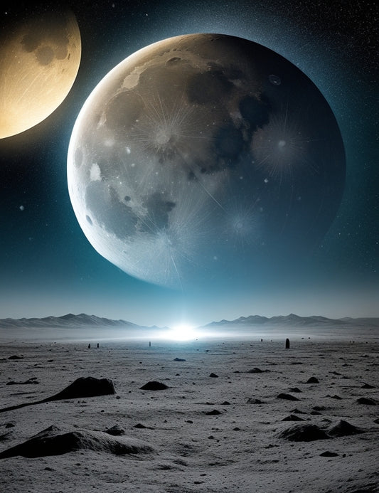 Landscape Moon Intergalactic